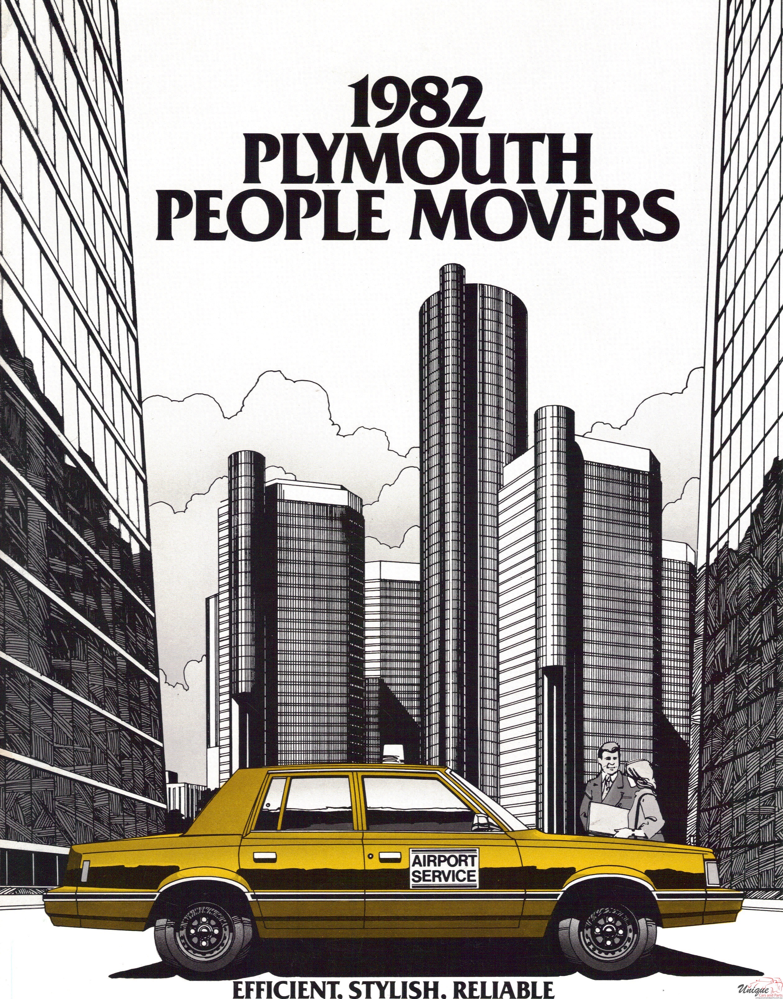 1982 Plymouth Reliant Taxi Brochure Page 2